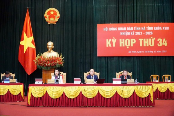 HĐND tỉnh Hà Tĩnh thông qua 36 nghị quyết